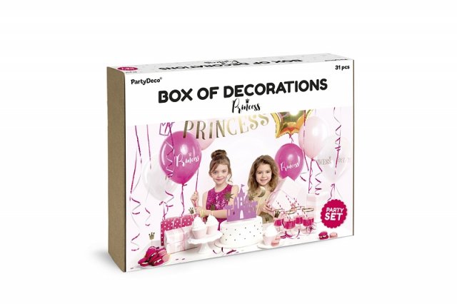 Party set - set na oslavu ve stylu princezny (zn. PartyDeco)