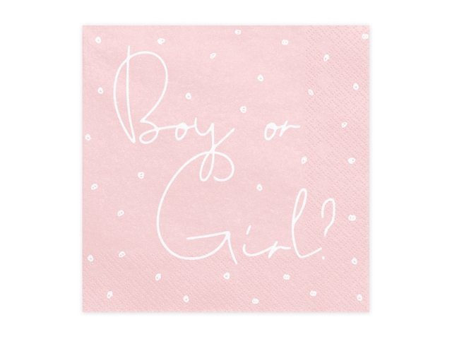 Ubrousky, Boy or Girl, 33*33cm