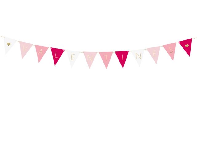 Girlanda Valentýn (zn. PartyDeco)