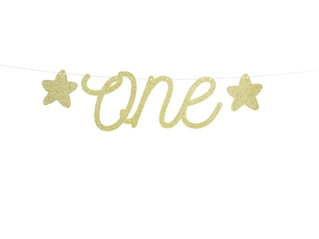 Girlanda první narozeniny - ONE (zn. PartyDeco)