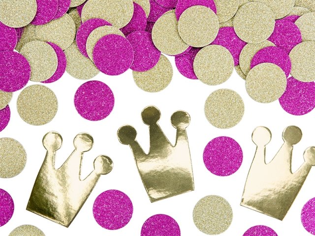 Posypové konfety, princezna (zn. PartyDeco)