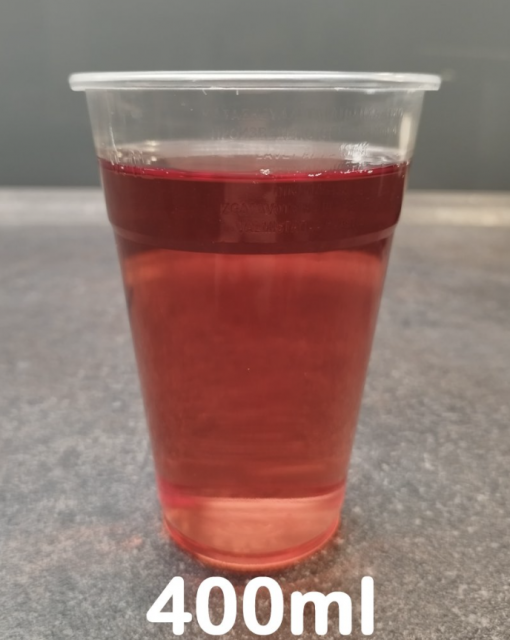 Kelímek PP transparentní ryska 400ml Ø95 50ks/bal