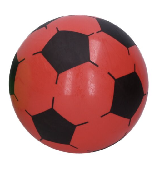 Míč gumový nafouknutý  - fotbal 22 cm