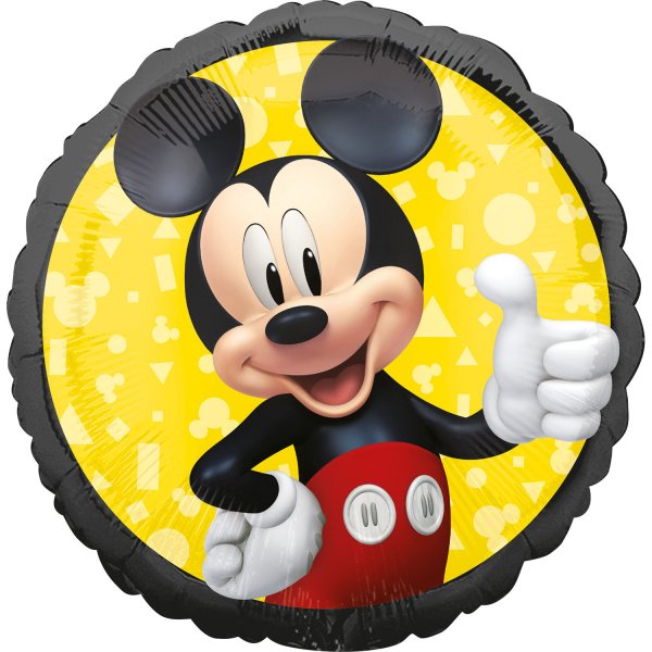 Fóliový balónek Mickey Mouse, kruh, velikost 46cm (zn. Anagram)