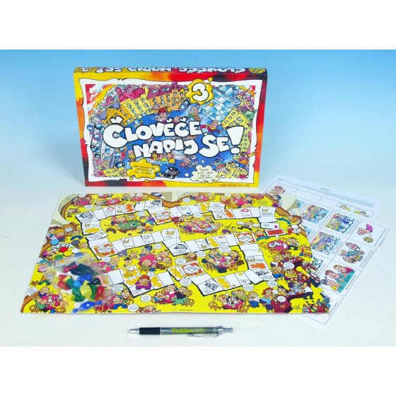 Člověče napij se! 3. edice - desková hra