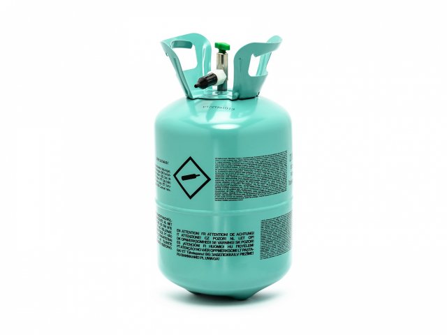 BOMBA s heliem - na 30 balónků - jednorázová, tyrkysová barva (zn. PartyDeco)