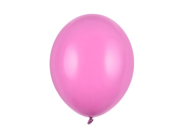 Latexový balónek, pastelový, fuchsiový / růžový, velikost 30cm (zn. StrongBalloons) - 1 ks