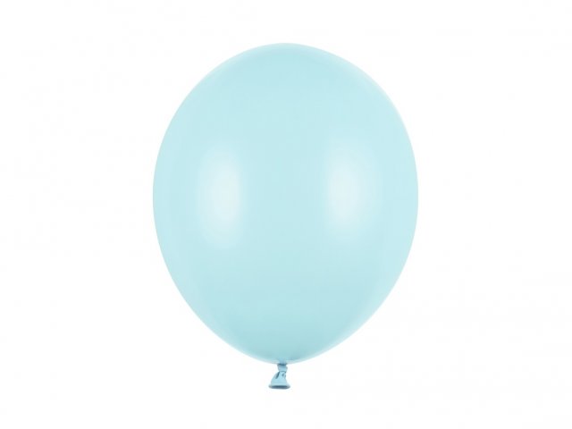 Latexový balónek, bledě modrý / light blue, velikost 30cm (zn. StrongBalloons) - 1 ks