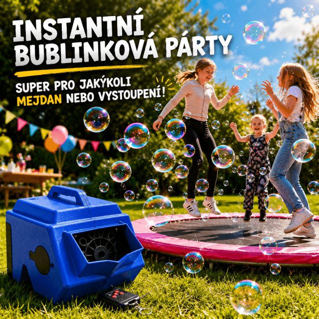Výrobník bublin dvojitý BeamZ B1500