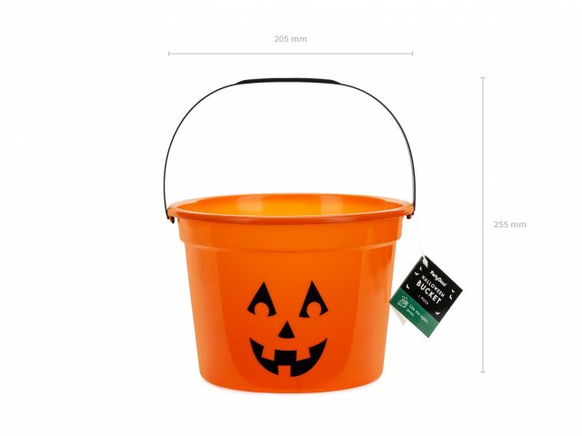 Dýňový halloweenský KYBLÍK, rozměr 20.5x15cm (zn. PartyDeco)