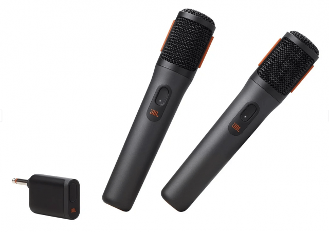 Bezdrátové mikrofony (2ks) JBL Hi-Fi PartyBox s přijímačem