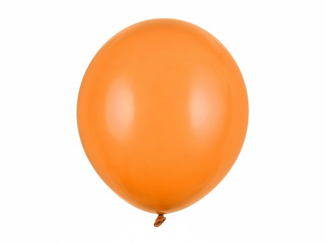 Latexový balónek, pastelový, oranžová barva, velikost 43cm (zn. StrongBalloons)