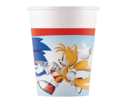 Papírové kelímky SONIC, objem 200ml - set 8ks (zn. Procos)