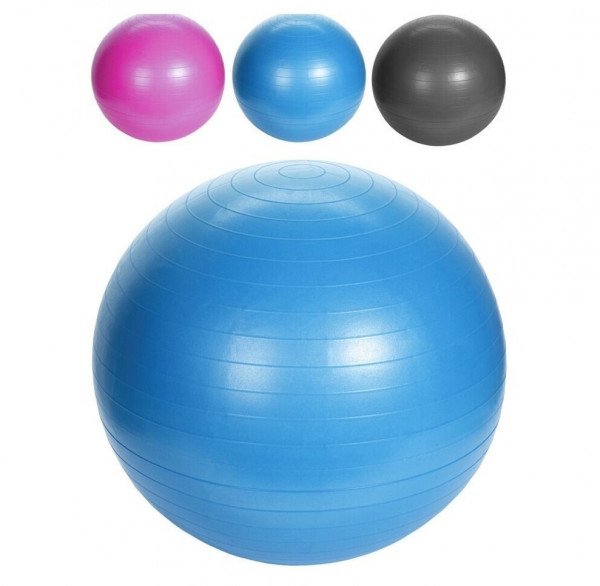 Gymnastický míč GYMBALL, modrý, velikost 55cm (zn. XQ MAX)