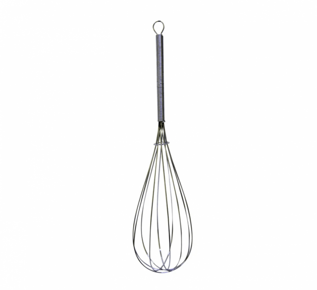 Šlehací metla malá, nerezová, délka 20cm (zn. TORObaking)