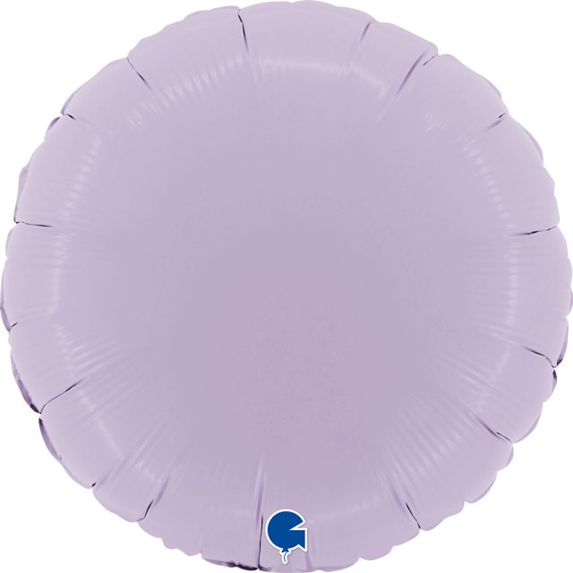 Fóliový balónek KRUH, 46cm, matná liliová - fialová barva (zn. GRABO)