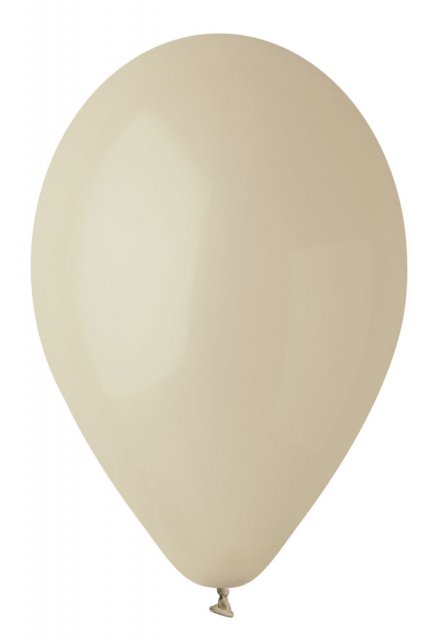Latexové balónky GEMAR, pastelové, latte krémové (G90 - #084), průměr 26cm - set 10ks