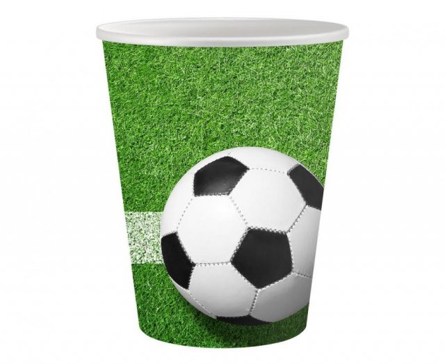 KELÍMKY papírové - Fotbal, míč a tráva - set 6ks (zn. Godan)