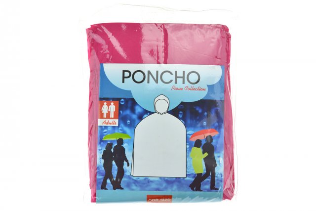 Pláštěnka / Poncho do deště - růžové