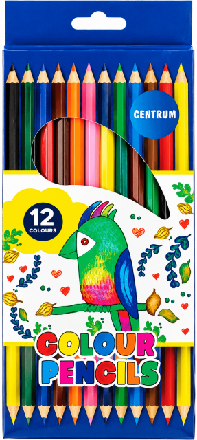 Barevné pastelky ARA - set 12ks (zn. CENTRUM)