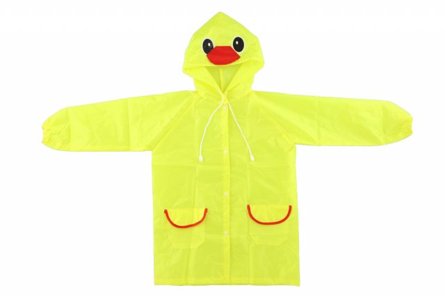 Pláštěnka dětská KAČENKA, velikost 110-120cm, žlutá (zn. Teddies)