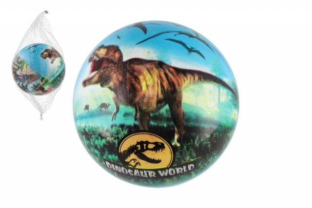 Míč Svět dinosaurů, nafouknutý, velikost 14cm