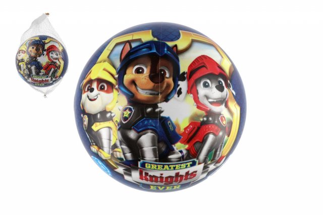 Míč Tlapková patrola / Paw Patrol, nafouknutý, velikost 23cm, modrý