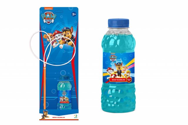 Bublifuk Tlapková patrola / Paw Patrol sada na tvorbu bublin, větší + náplň 0.45L