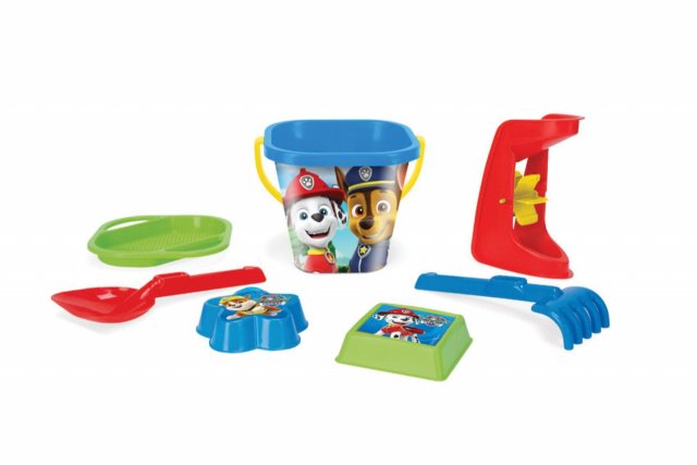 Sada na PÍSEK - plastová, Tlapková Patrola / Paw Patrol, mlýnek s vodou