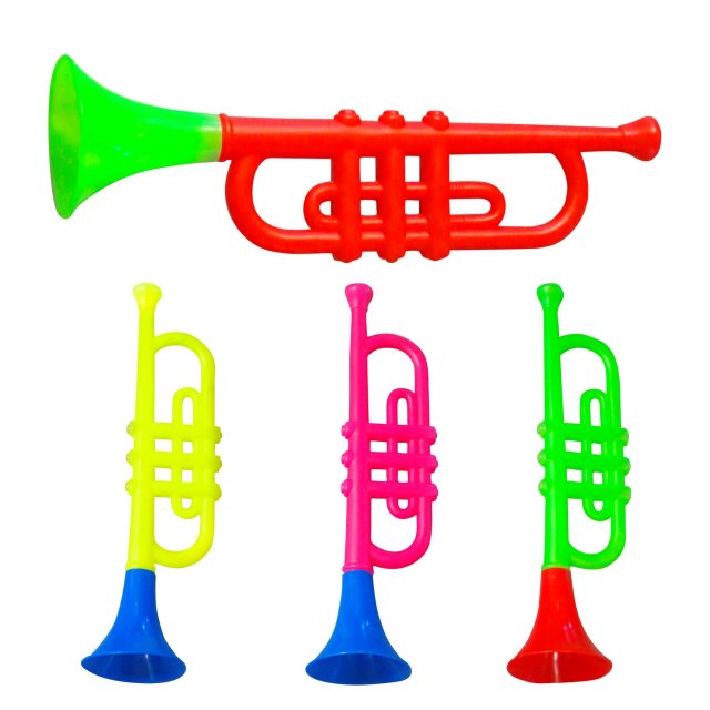 Klaunská trumpeta, velikost 33cm, různé barvy (zn. Widmann)
