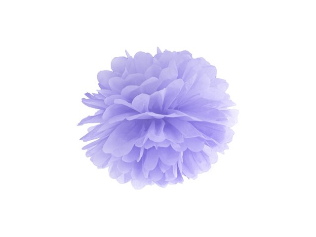 Pompom, světlá lila, 25 cm (zn. PartyDeco)