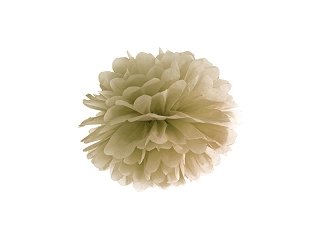 Pompom, zlatá, 25 cm (zn. PartyDeco)