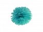 Pompom, tyrkysová, 25 cm (zn. PartyDeco)