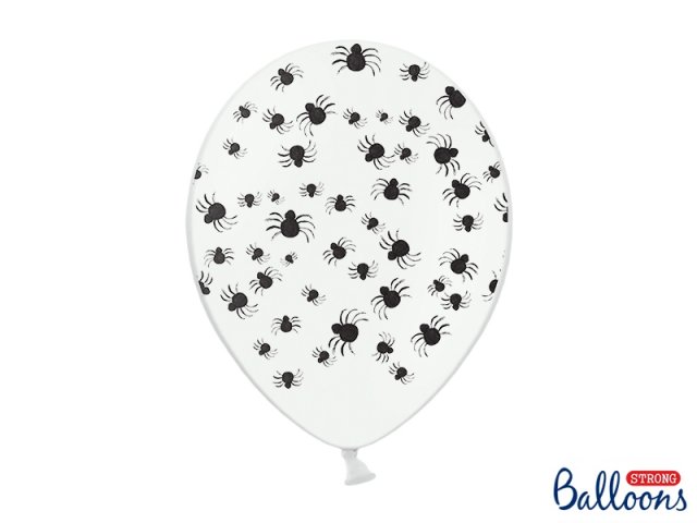 Balonek Halloween, pavouci, 30 cm - 1 ks