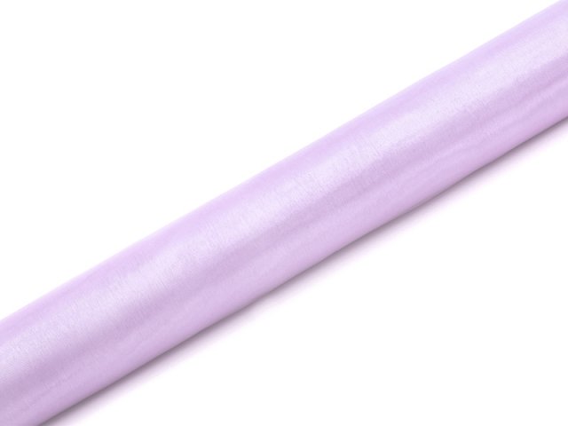Organza, světlá levandule, 36cm/9m (zn. PartyDeco)