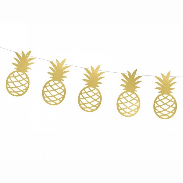 Girlanda Aloha - ananas, délka 2m (zn. PartyDeco)
