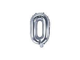 Foliový balonek, písmeno "Q", stříbrný