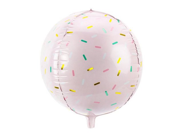 Foliový balónek Koule s posypkou, 40cm (zn. PartyDeco)