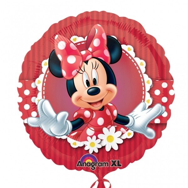 Fóliový balónek Minnie Mouse - Mad about Minnie, 45 cm (zn. Anagram)