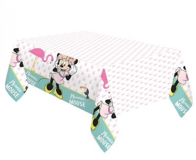 Plastový ubrus Minnie Mouse, rozměr 120x180cm (zn. Procos)