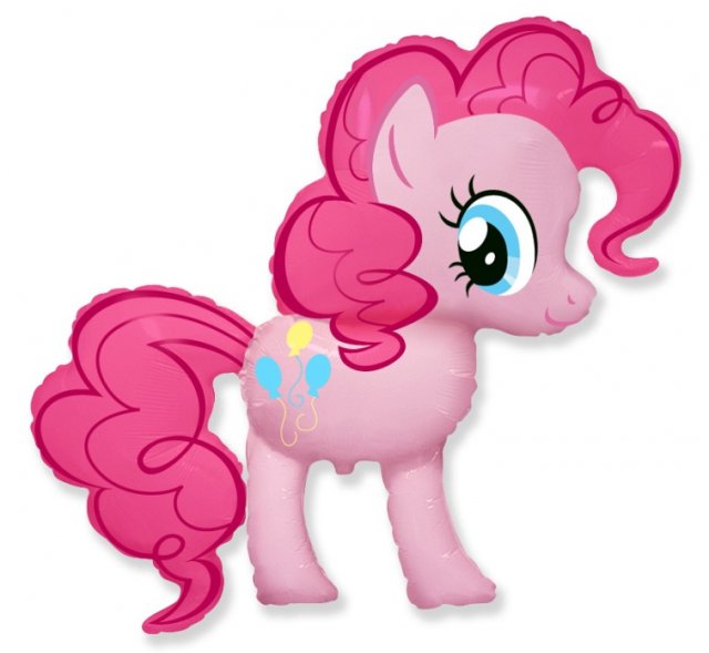 Fóliový balónek My little Pony - Poník Pinkie Pie, 61x24cm (zn. FlexMetal)