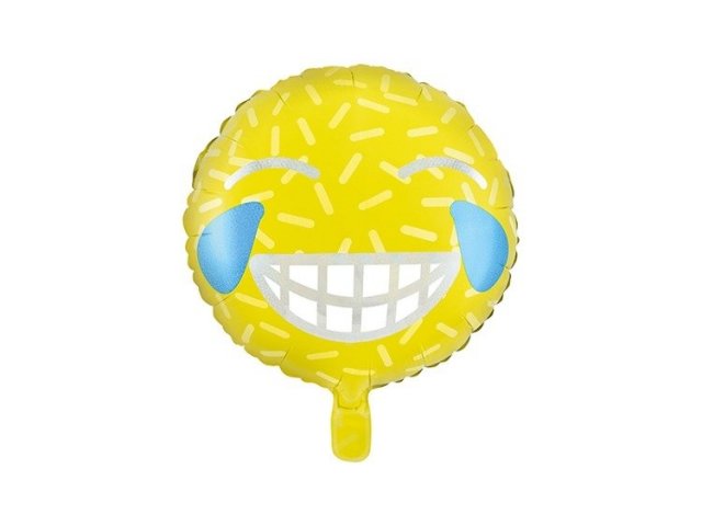 Fóliový balónek Smajlík SMILE, 45cm (zn. PartyDeco)