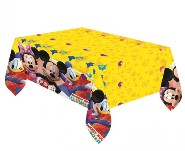 Plastový ubrus Mickey Mouse, rozměr 120x180cm (zn. Procos)