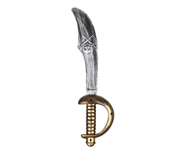 Pirátský meč - plastový, 37cm (zn. BOLAND)