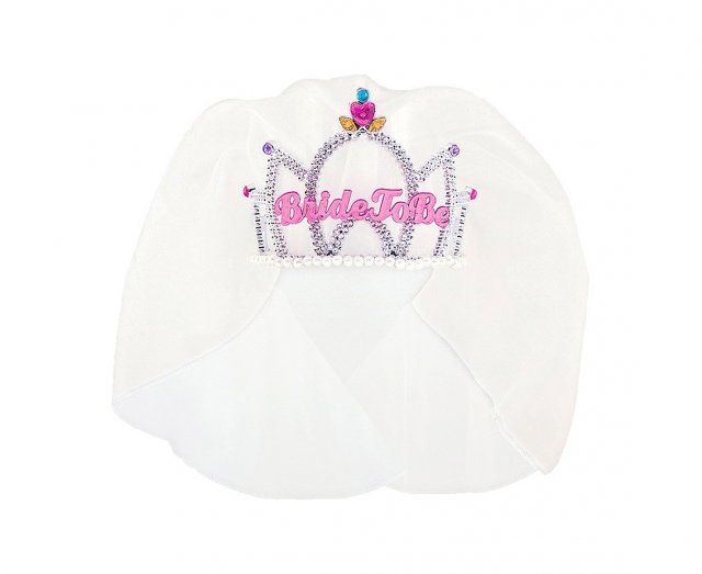 Korunka se závojem Bride To Be (zn. UNIQUE)