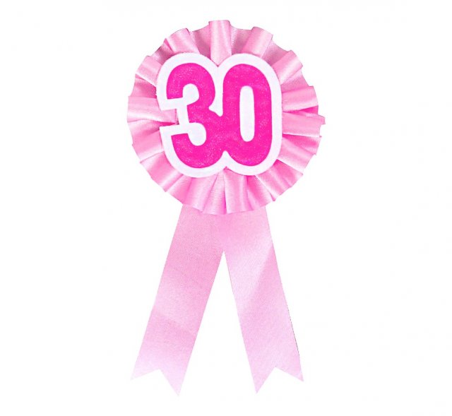 Brož 30, růžová barva