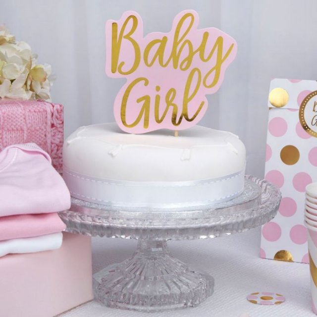 Zápich do dortu Baby Girl (zn. Godan)