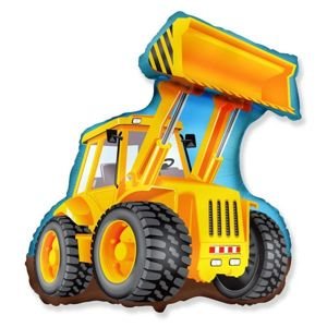 Fóliový MINI balónek Bagr, 36 cm