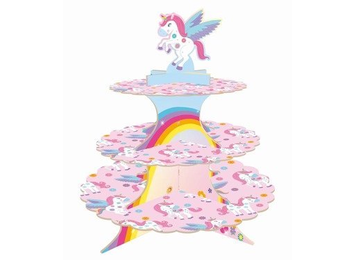 Stojan na cupcakes, jednorožec (zn. Godan)