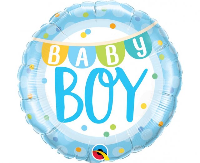 Fóliový balónek, "BABY BOY"